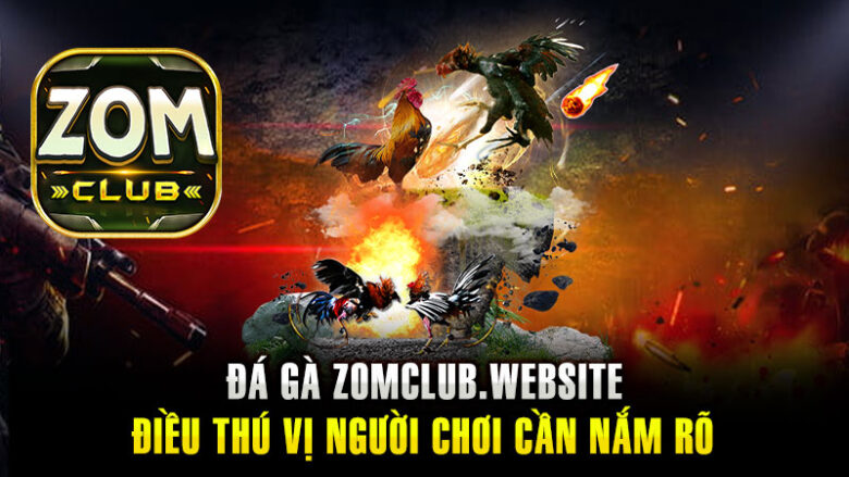 Đá Gà Zomclub Và Những Điều Thú Vị Nhất Mà Người Chơi Cần Nắm Rõ